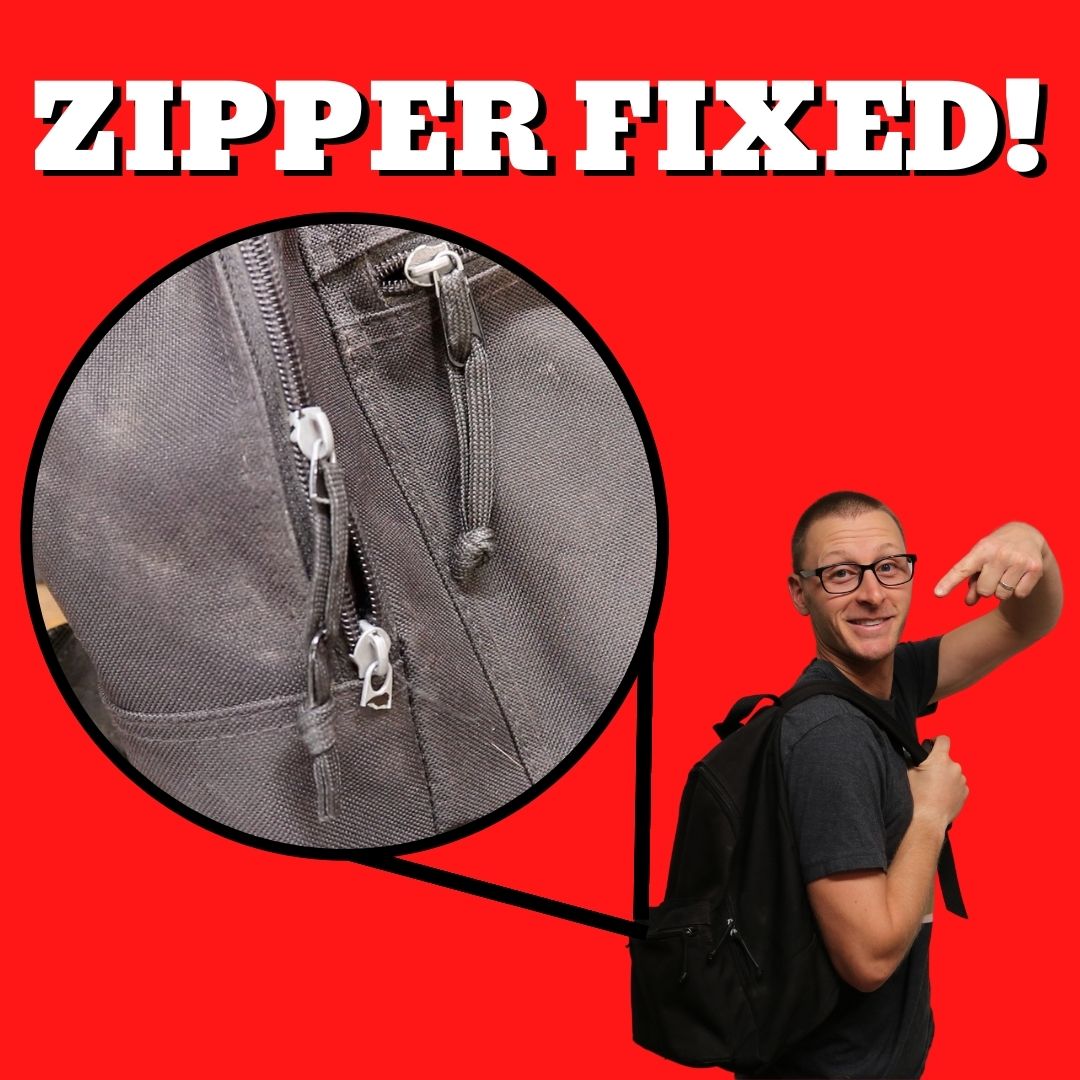 How Fix A Broken Zipper Pull & Upgrade to DIY Silent Zippers! Gander